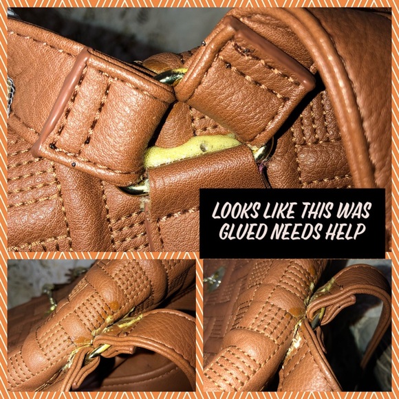 Big Buddha Bags Big Buddha Backpack Purse Repaired Condition Poshmark